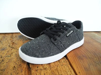 SUPRA FOOTWEAR - WESTWAY Niños Zapatillas Nuevo Carbón Talla: US 1 - Imagen 1 de 4