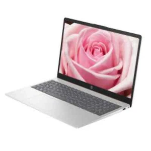 HP 15.6" FHD Laptop, AMD Ryzen, 8GB RAM, 256GB SSD, Pale Rose Gold, 15-fc0039wm - Picture 1 of 2