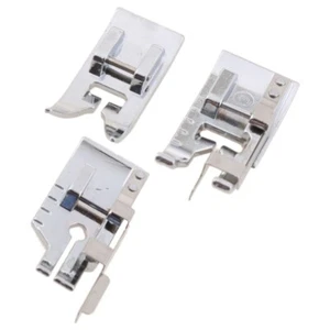 3pcs Stitch in Ditch Foot 1/4 Inch Quilting Patchwork Presser Foot for Household - Picture 1 of 8