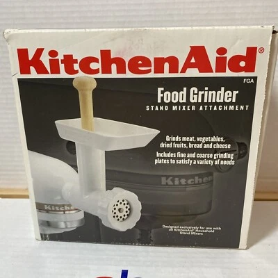 KitchenAid FGA Food Grinder Stand Mixer Attachments Complete With Box & Manual - Image 1 of 4