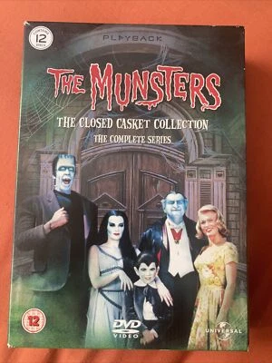 The Munsters Closed Casket Collection DVD complete TV series 12 disc box set - Image 1 of 4