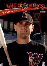 2008 Washington Wild Things Choice #2 John Alonso Orlando Florida Baseball Card
