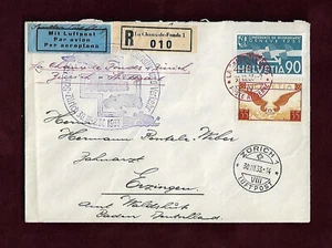 Kongress Touristik 1933 La Chaux de Fonds aerienne Erzingen Deutschland ; 62139 - Bild 1 von 2