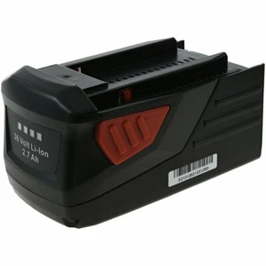 Akku für Werkzeug HILTI TE 6-A36 (nicht TE 6-A) nur Li-Ion Variante 36V 2700mAH/ - Bild 1 von 1
