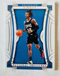 Ja Morant 2021-22 Panini National Treasures Basketball Trading Card /99 - Picture 1 of 1
