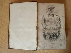 Dickens original 1837 SKETCHES BY BOZ The Second Series Complete in One Volume - Picture 1 of 21