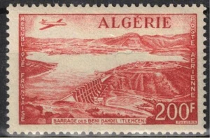 TIMBRE ALGERIE POSTE AERIENNE AVION N° 14 NEUF ** GOMME SANS CHARNIERE - Imagen 1 de 2