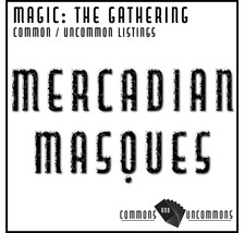 Magic the Gathering: Mercadian Masques - SINGLES - Commons/Uncommons MTG