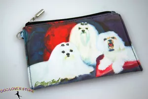 Maltese Travel Makeup Bag - Picture 1 of 2