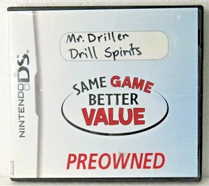 MR DRILLER DRILL SPIRITS NINTENDO Case & card Used - Bild 1 von 2