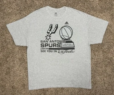 Футболка мужская San Antonio Spurs 2014 Champions WCC размер XL Adidas NBA The Finals - Изображение 1 из 4