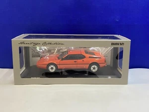 MINICHAMPS HERITAGE COLLECTION 1/18 SCALE ORANGE BMW M1 E26 VERY NICE !! - Picture 1 of 9