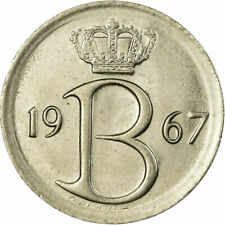 [#706584] Monnaie, Belgique, 25 Centimes, 1967, Bruxelles, TTB, Copper-nickel, K