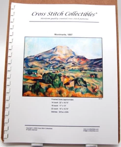 Cross Stitch Collectibles "Montmarte, 1897" Cross Stitch Pattern 2006 - Picture 1 of 2