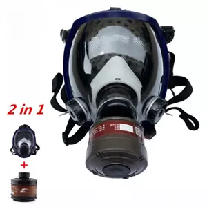 Multifunktionale 6800 Gasmaske Ultra-Transparent Vollversiegelt Strahlungsgasmaske - Bild 1 von 25