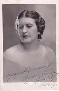 MARCELLE STACH opera soprano signed photo 1935 - Picture 1 of 1