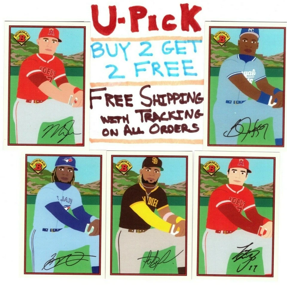 2021 1989 Topps Keith Shore Bowman Base Singles Buy 2 Get 2 FREE, FREE Shipping! - Image 1 of 1