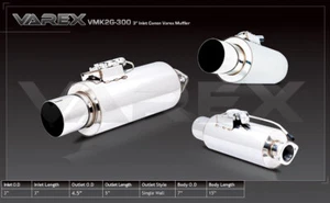 X-Force Varex Rear Silencer 7" x 15" / 3" Flanged Inlet / 4.5" Tail - Picture 1 of 3