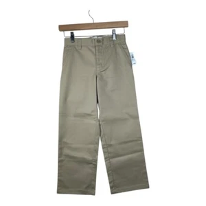 New Old Navy Boys Khaki Pants size 7 Tan - Picture 1 of 8