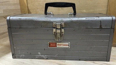 Vintage Sears Craftsman 6500 Mechanics Heavy Duty Tool Box with Tray and TOOLS! - Image 1 of 4