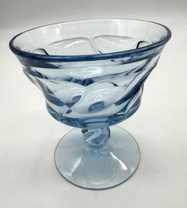 Vintage Fostoria Jamestown Blue Swirl Champagner oder Sherbet Glas nur 1 - Bild 1 von 7