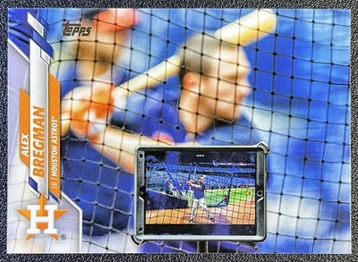 2020 Topps Alex Bregman #100 Image Variation SP - Image 1 of 2
