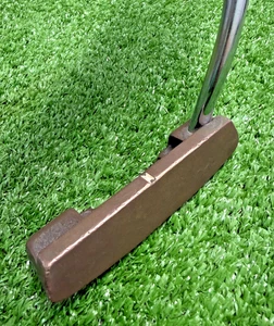 PING Karsten Cushin Slotted Blade Brass Putter / Steel / 35.5" /   sa9547 - Picture 1 of 11