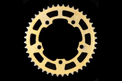 "Plato de aleación vintage SR (Sakae/Ringyo) BMX 44T 110BCD 1/8"", dorado" Foto 1 de 3