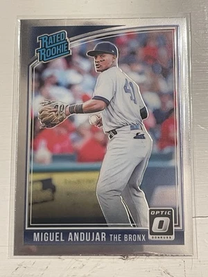 2018 Panini Donruss Optic - Rated Rookie Variation Miguel Andujar #31 "The... - Image 1 of 2