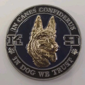 Moneda Desafío Unidad K-9 Policía Autoridad Portuaria NY/NJ EN BASTONES Confiderus 🇺🇲🫡 - Imagen 1 de 4