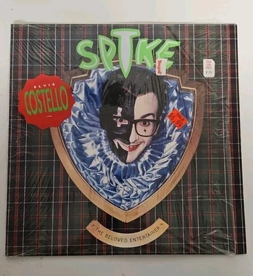 Elvis Costello "Spike" 1989 Warner Bros Vinyl LP in og shrink w/hype sticker VG+ - Image 1 of 4