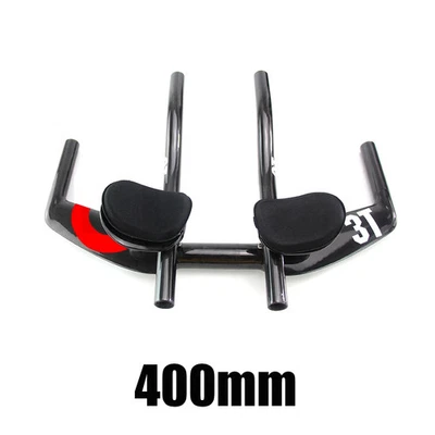 Carbon Mountain Bicycle Handle TT Bar Rest TriathlonHandlebar Length: 400-440mm - Image 1 of 4