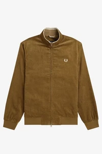 🔵Fred Perry – Giacca Brentham in velluto a coste J8546 P96 shaded stone FW25 - Picture 1 of 7