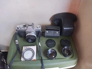 Vintage Mamiya Sekor 500 DTL Camera with Lens and Case "What's in the Pictures " - Picture 1 of 13