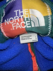 North Face Youth Fleece Colorblock - Picture 1 of 3