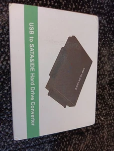 USB 3.0 to SATA and IDE Hard Drive Converter NIB Free Shipping M139 - Picture 1 of 2