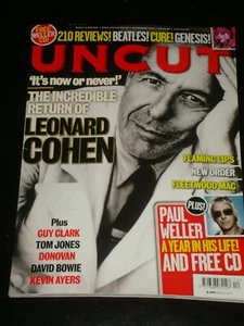 UNCUT magazine 2008, Leonard Cohen, Flaming Lips, New Order, Fleetwood Mac - Picture 1 of 1