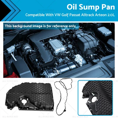 Oil Sump Pan 06K103600R Plastic Suitable for VW Golf Passat Alltrack Arteon 2.0L - image 1 of 4