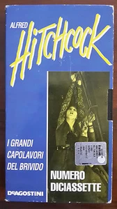 FILM VHS ALFRED HITCHCOCK NUMERO DICIASSETTE -CS22 - Picture 1 of 1