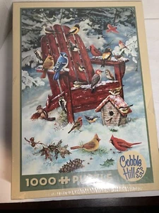 Adorondack Birds 1000 piece puzzle Cobble Hill - Picture 1 of 4