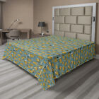Ambesonne Under The Sea Flat Sheet Top Sheet Decorative Bedding 6 Sizes