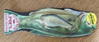 Vintage Poe's SUPER CEDAR Series 200 Silver Foil/Blue Back 1991 Sealed on Card - Image 1 of 4