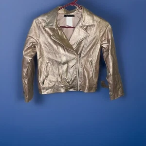 Xtraordinary (OMG) Pink Sparkle Jacket For Junior Size Medium Trendy Crop Length - Picture 1 of 7