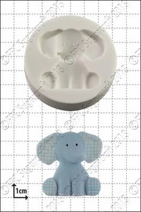 Molde de silicona para bebé elefante | Uso alimentario FPC Sugarcraft ¡ENVÍO GRATUITO AL REINO UNIDO! - Imagen 1 de 1