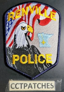 PARCHE HOMBRO POLICÍA RENVILLE, MINNESOTA MN - Imagen 1 de 2