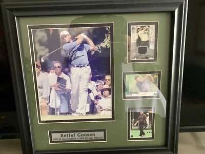 Retief Goosen 2001 -2004 Us Open Champion Golf Autographed Memorabilia  - Image 1 of 4
