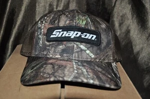 Snap-On Tools Mossy Oak Camo Snap Back Mesh Back Hat (NEW) - Picture 1 of 9