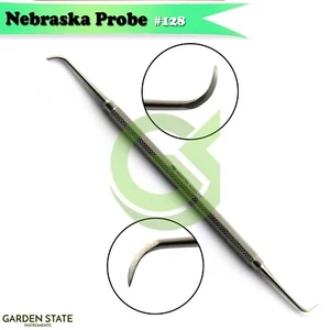 MEDENTRA Double End Nebraska #128 Scaler With Sinus Handle - Picture 1 of 3