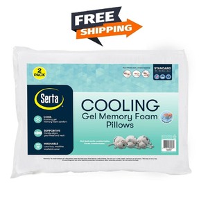 Serta Memory Foam Foam Pillows For Sale In Stock Ebay
