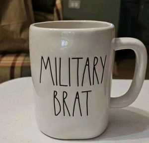 Rae Dunn By Magenta Mug MILITARY BRAT - Picture 1 of 2